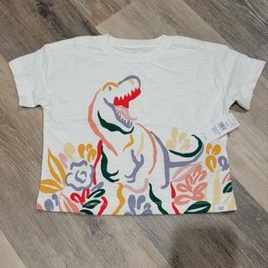 Gap Relaxed fit dinosaur tshirt 12-18 mo
